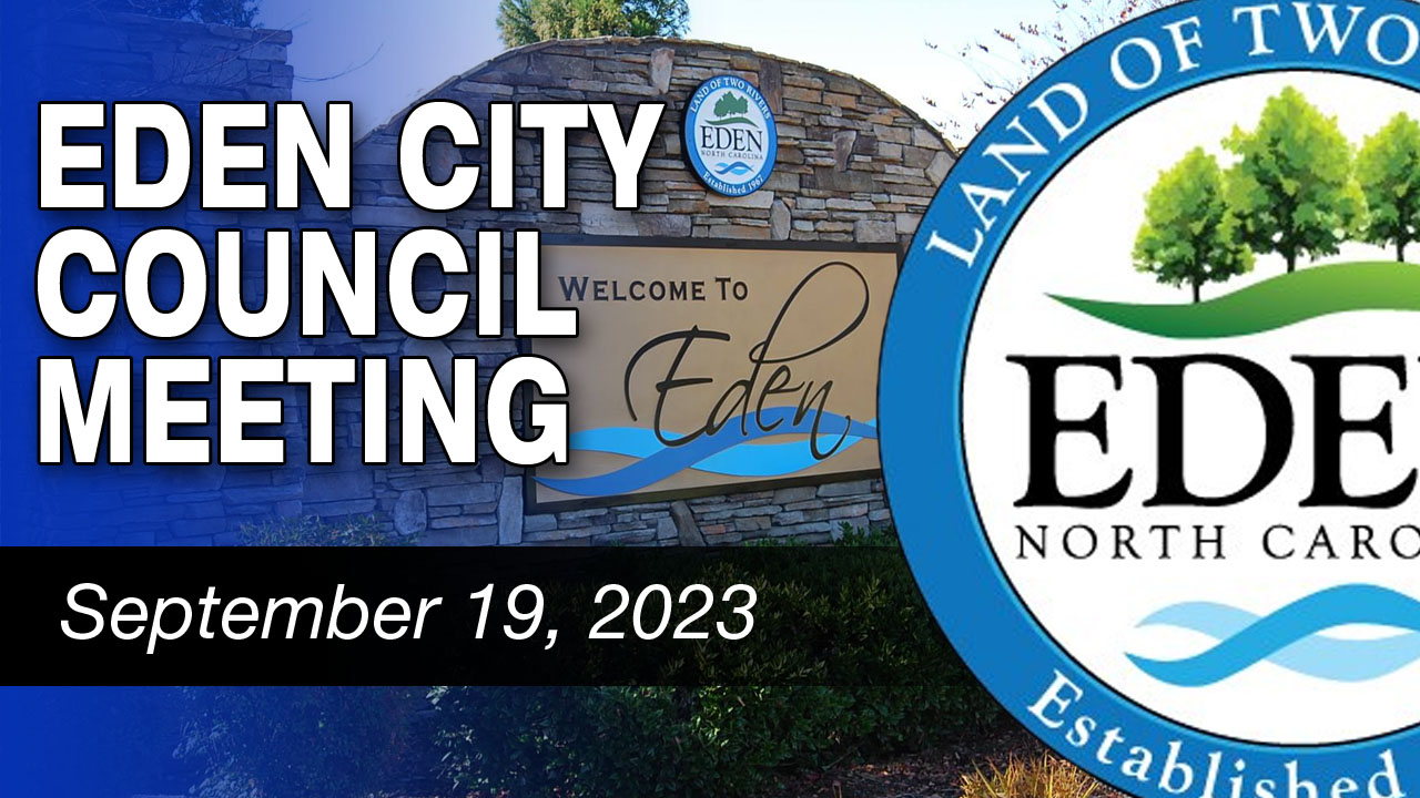 September 19, 2023 Eden City Council Meeting