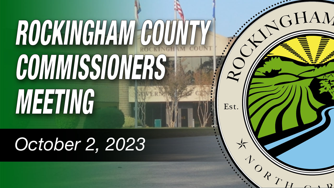 October 2, 2023 Rockingham County Commissioners Meeting