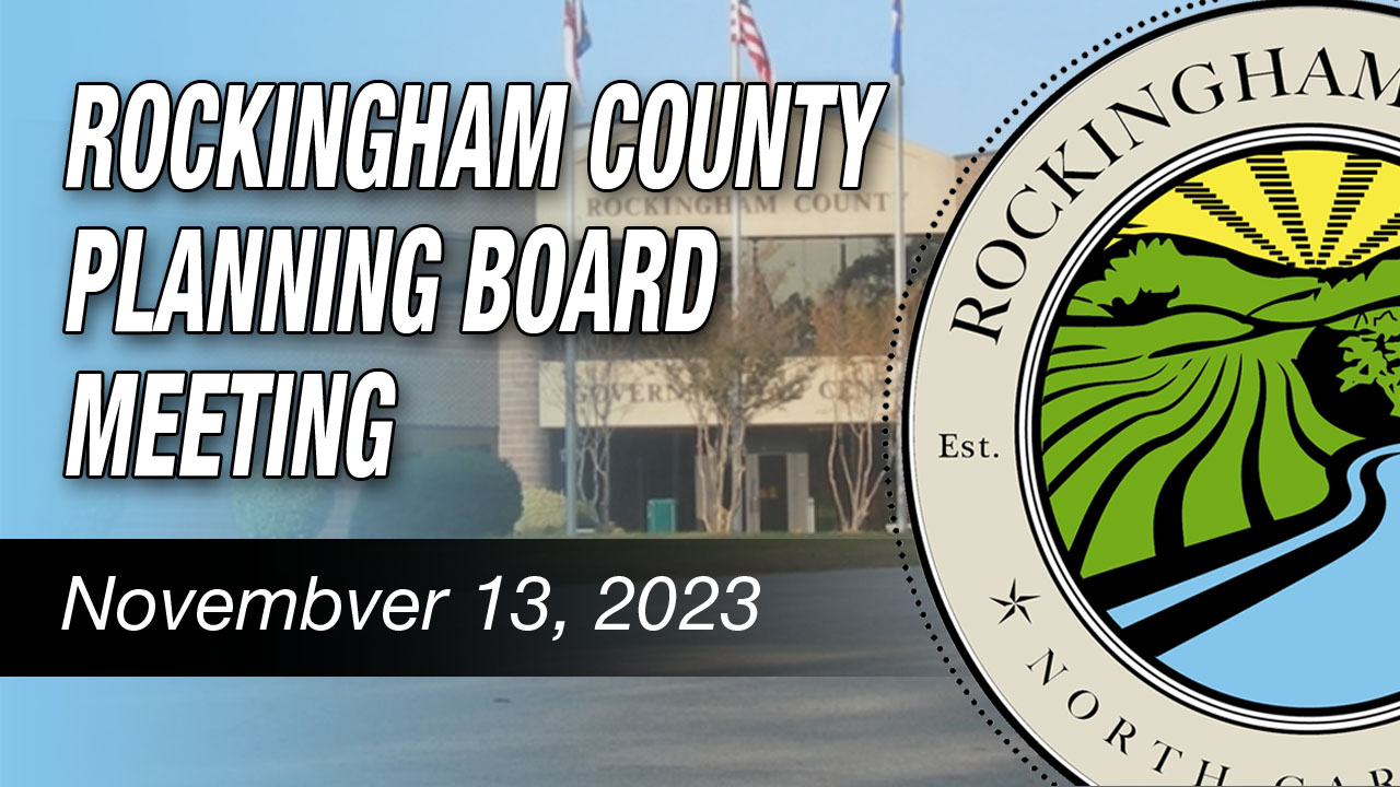 November 13, 2023 Rockingham County Planning Board Meeting