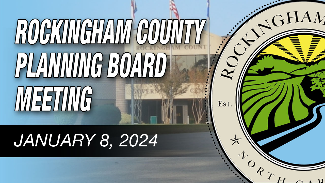 January 8, 2024 Rockingham County Planning Board Meeting