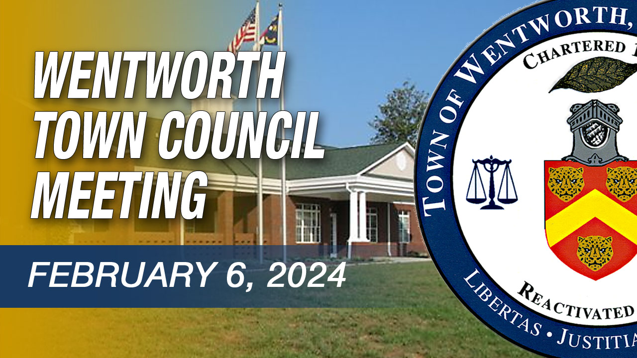 February 6, 2024 Wentworth Town Council Meeting