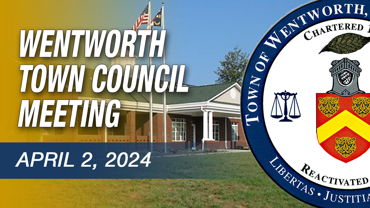 April 2, 2024 Wentworth Town Council Meeting