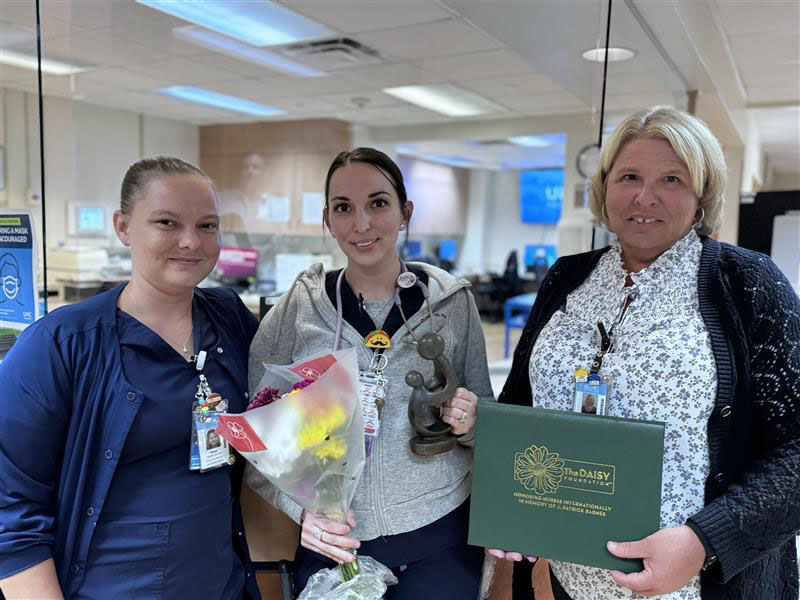 Casey Ellsworth Receives DAISY Award at UNC Health Rockingham for Extraordinary Patient Care