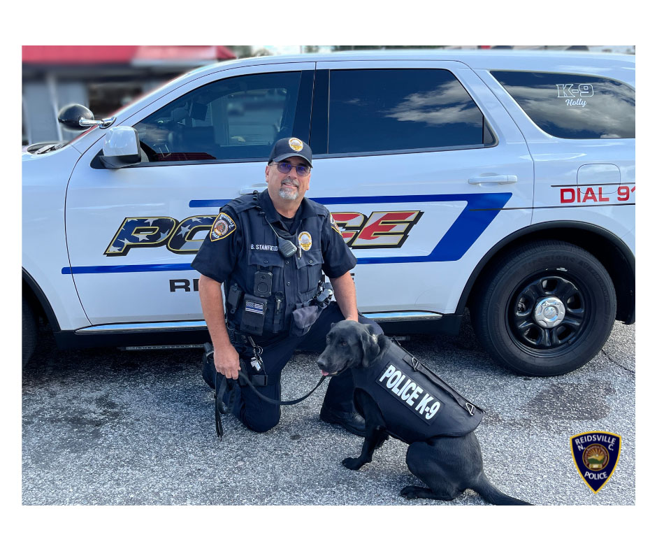 Reidsville Police Department’s K9 Holly Receives A Donation Of Body Armor